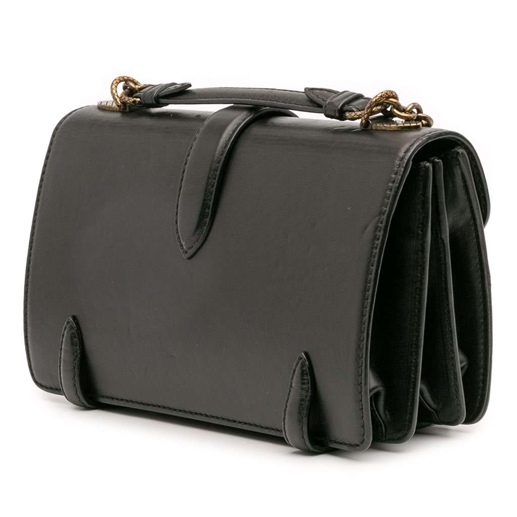 Bottega Veneta Calfskin and Leopard Print Pony Hair City Knot Shoulder Bag - 2