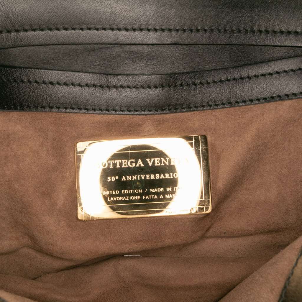 Bottega Veneta Calfskin and Leopard Print Pony Hair City Knot Shoulder Bag - 5