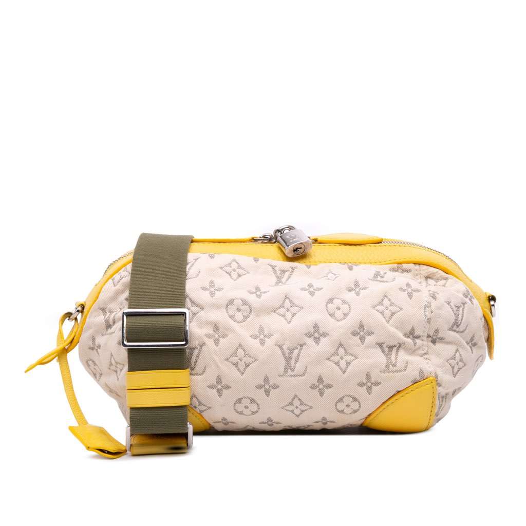 Louis Vuitton Monogram Denim Pochette Round