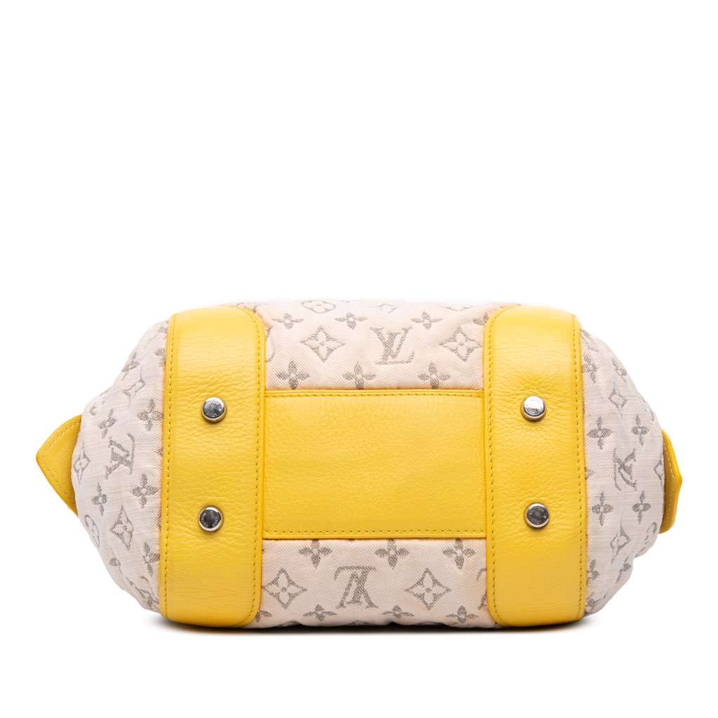 Louis Vuitton Monogram Denim Pochette Round - Image 6