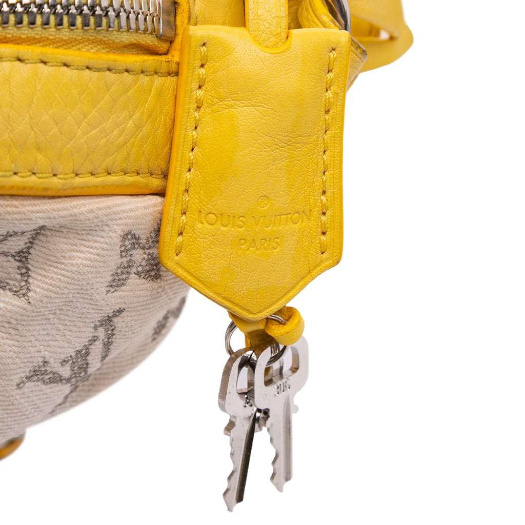 Louis Vuitton Monogram Denim Pochette Round - Image 12