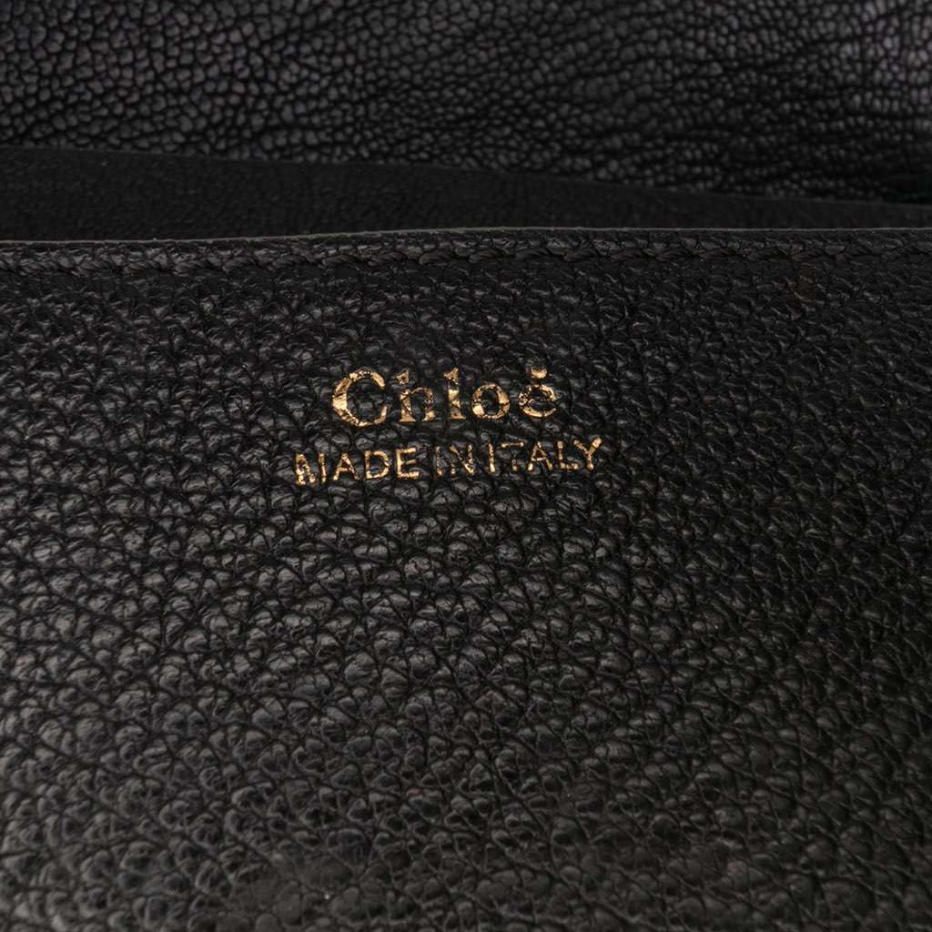 Chloé Mini Leather Drew Crossbody - Side view