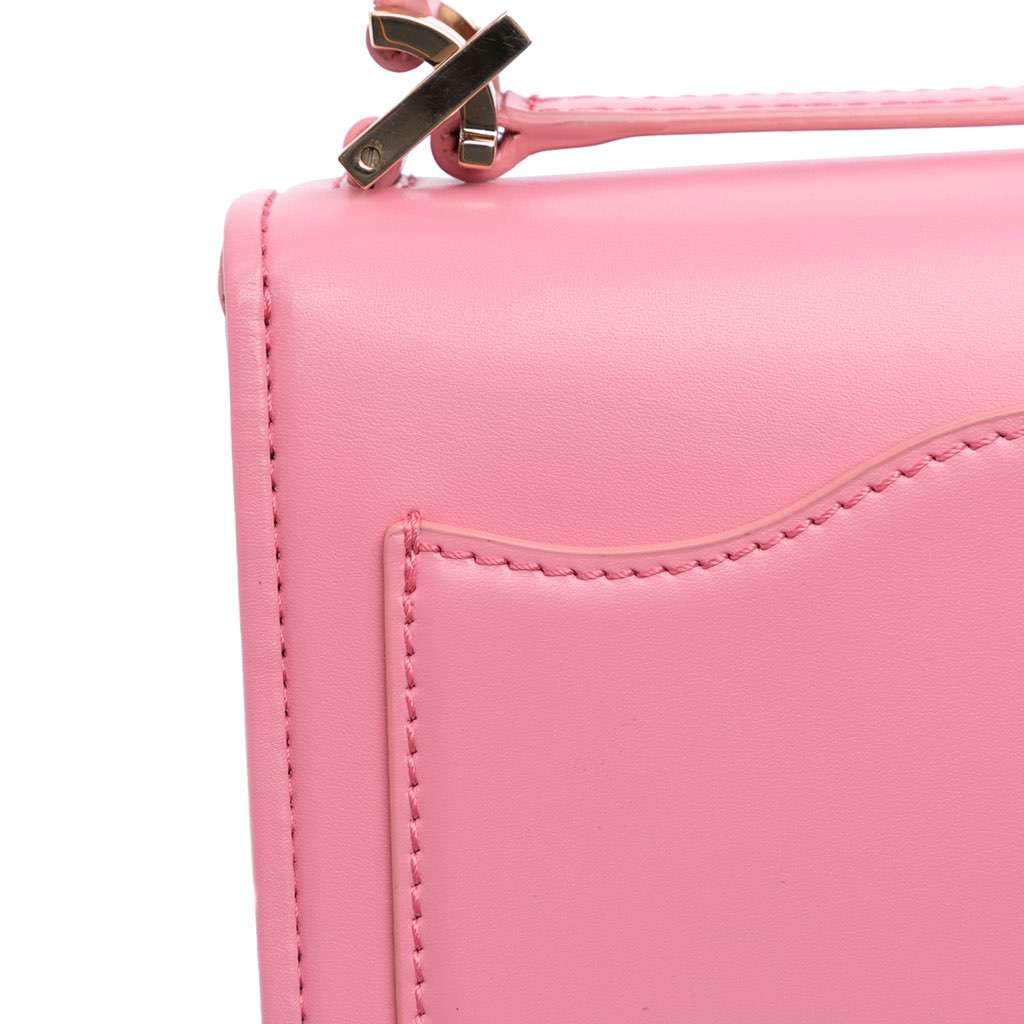 Valentino Small Leather VLogo Type Crossbody - Image 13