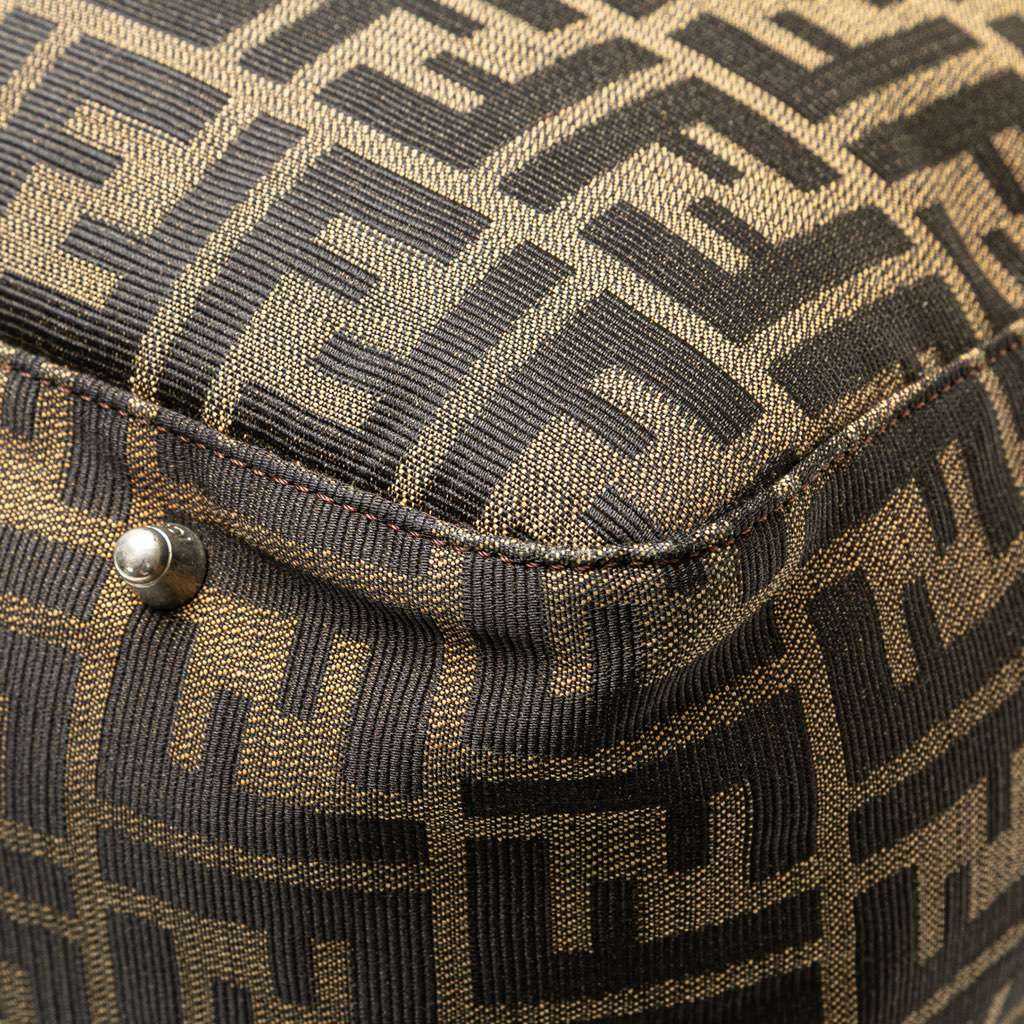 Fendi Large Zucca Canvas Twins Tote - Image 13