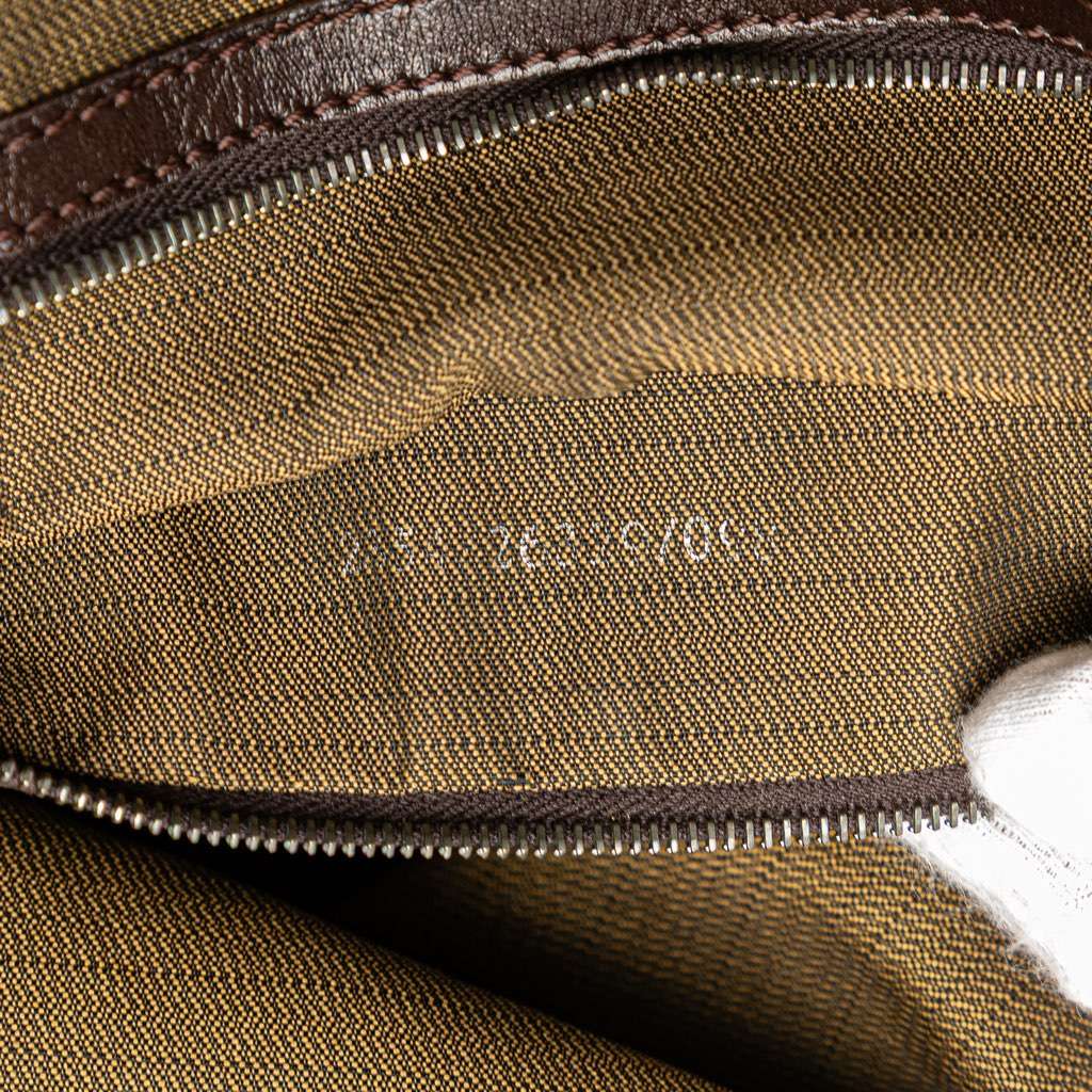 Fendi Large Zucca Canvas Twins Tote - Detail 1