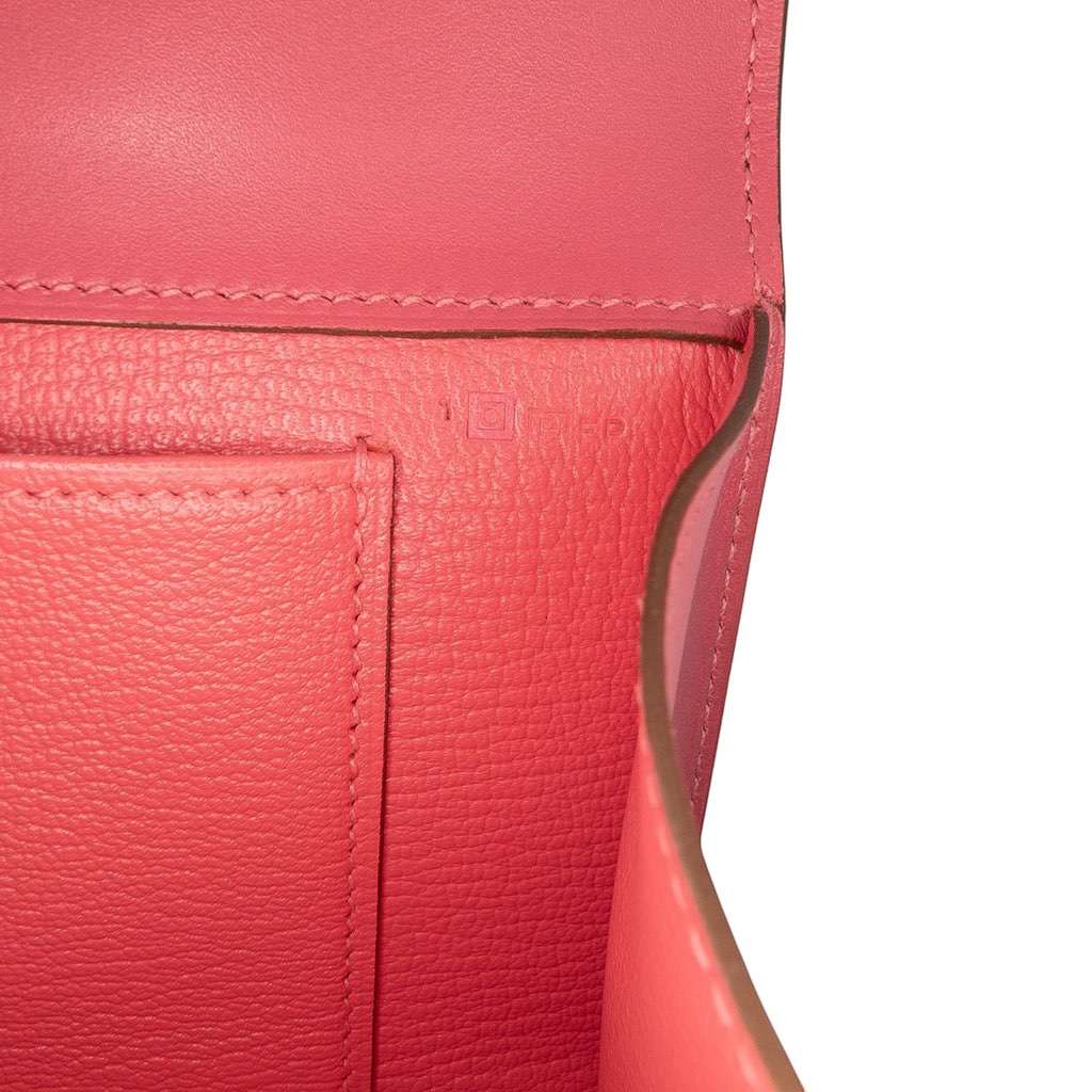 Hermès Tadelakt Medor Clutch 23 - Detail 1