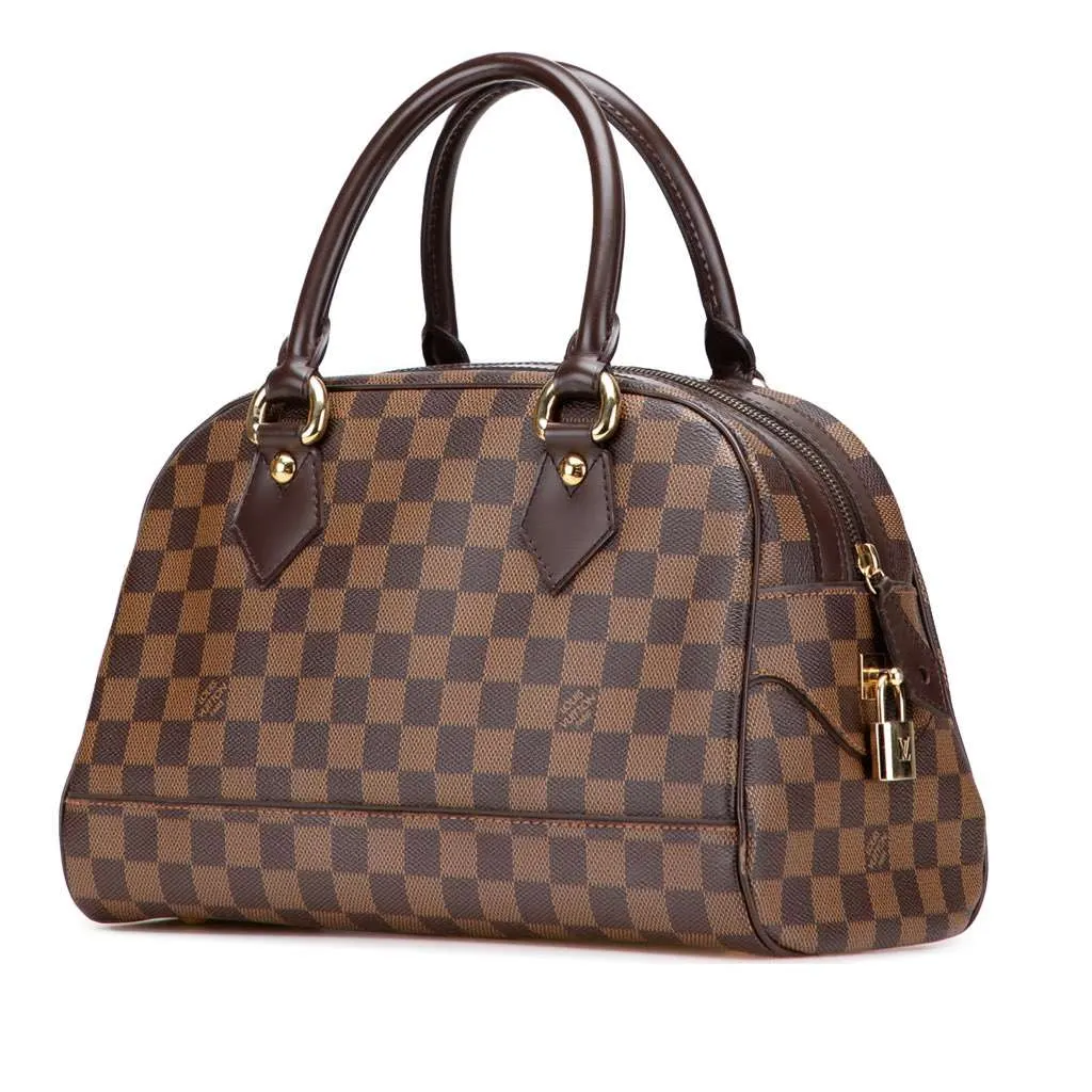 Louis Vuitton Damier Ebene Duomo Brown Canvas Good - Back View