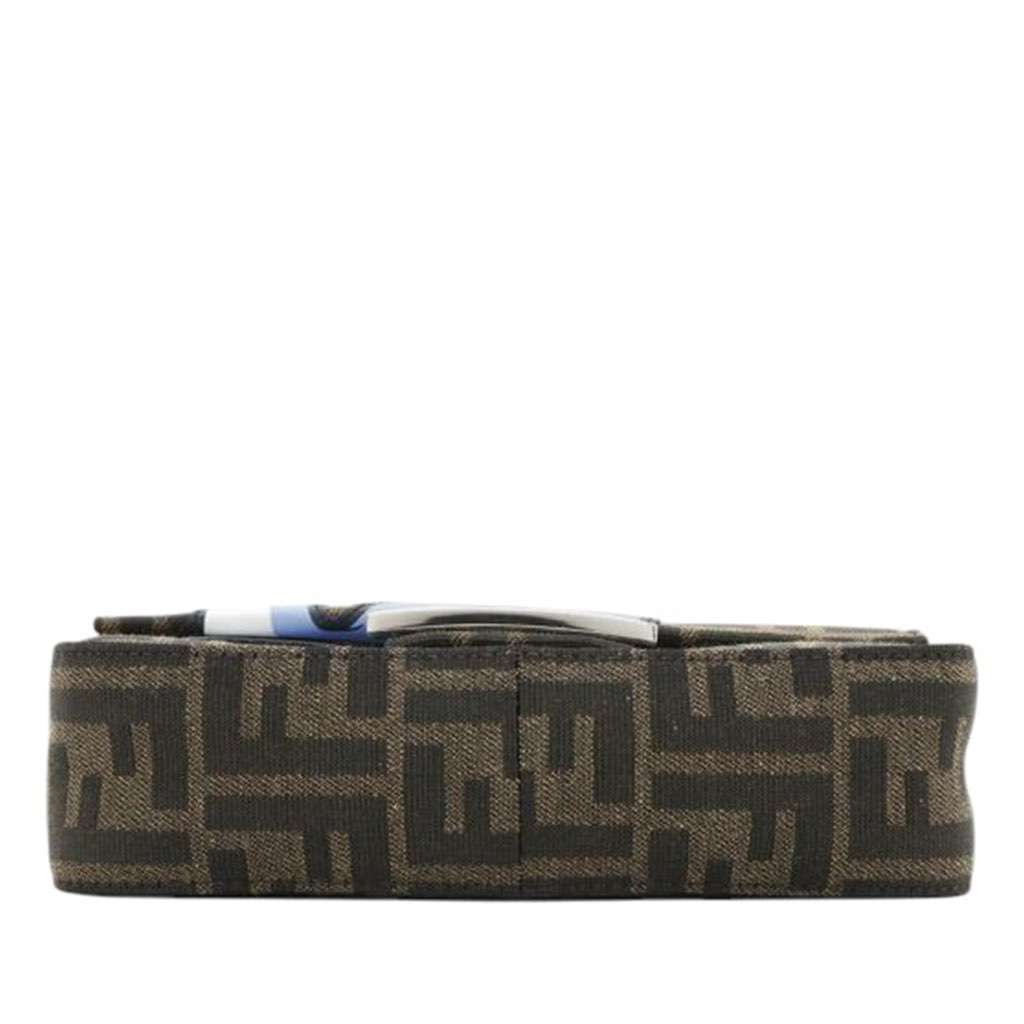 Fendi FRGMT Pokemon Mini Zucca Canvas Baguette Satchel - 3