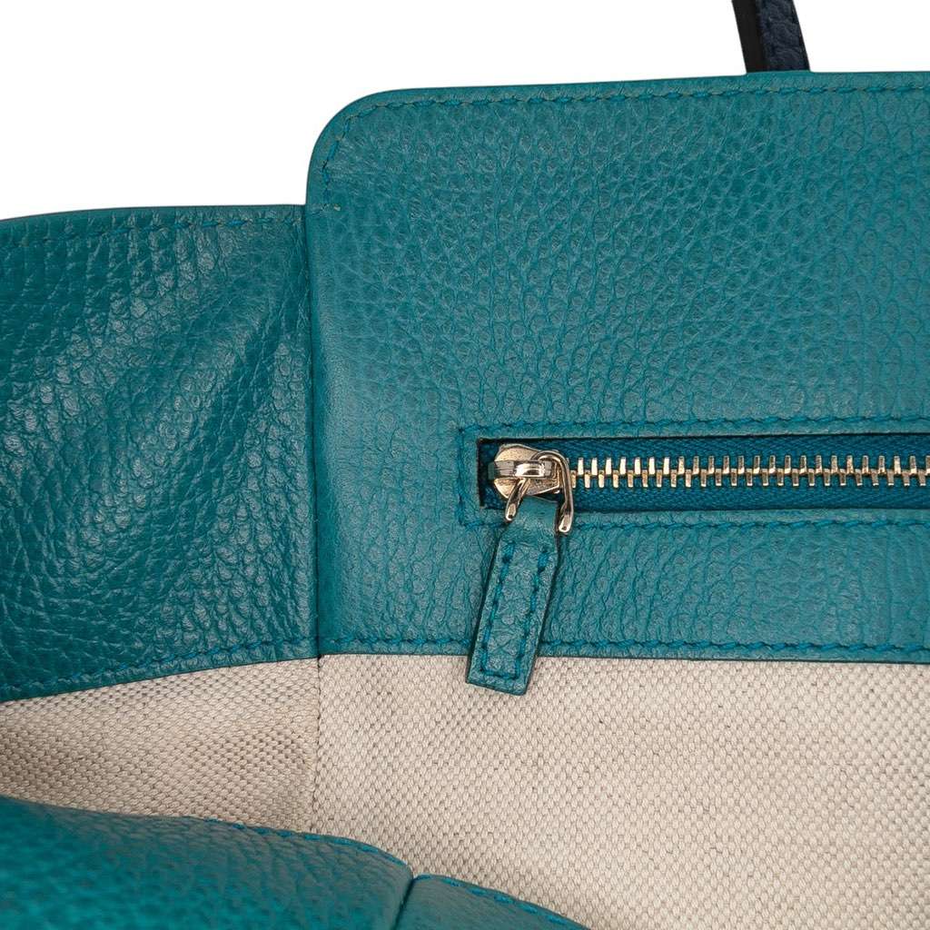 Gucci Medium Leather Swing Tote - Side view