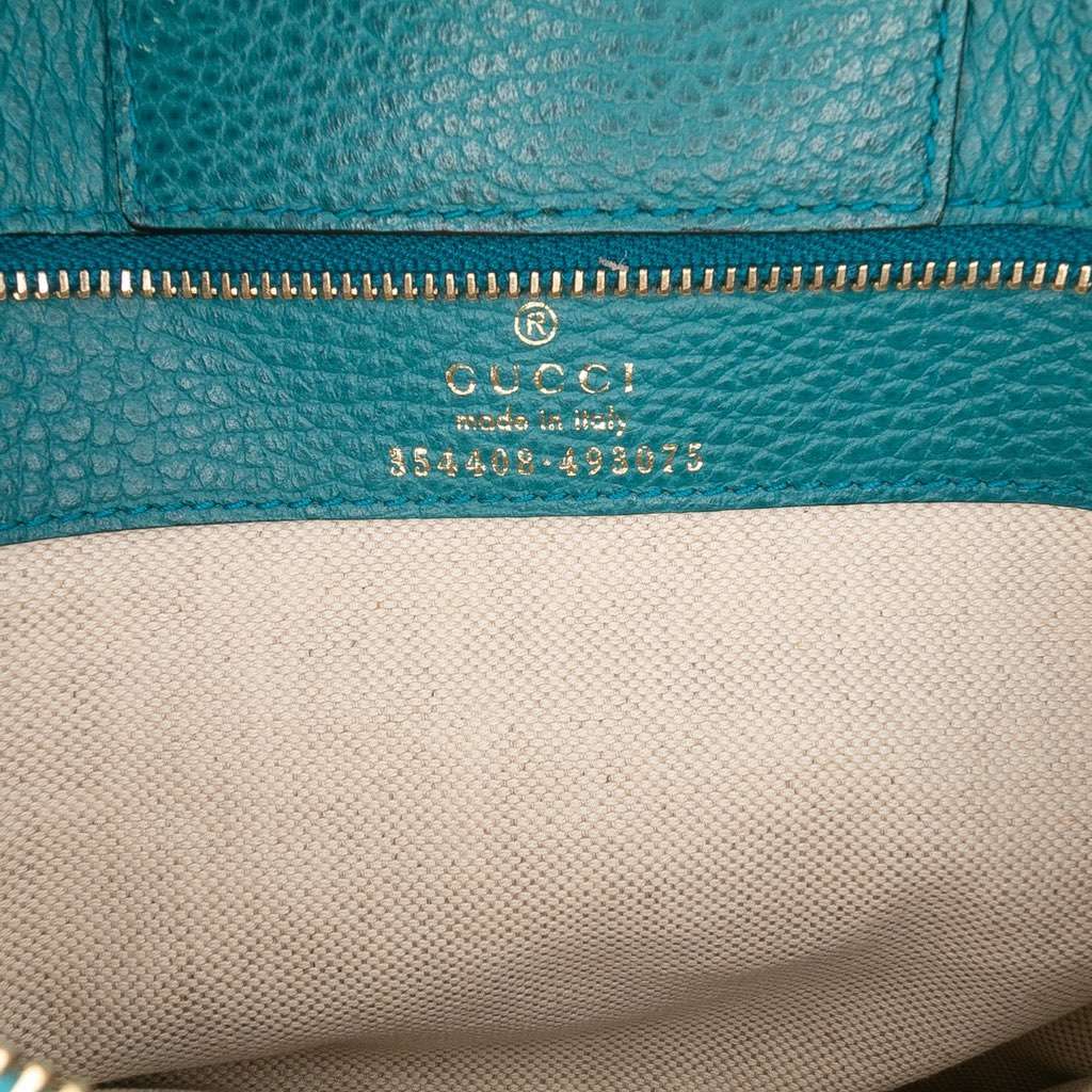 Gucci Medium Leather Swing Tote - Detail 1