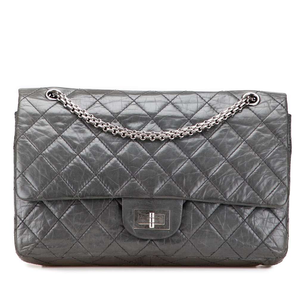 Chanel 50th Anniversary Reissue 2.55 Aged Calfskin Double Flap 227