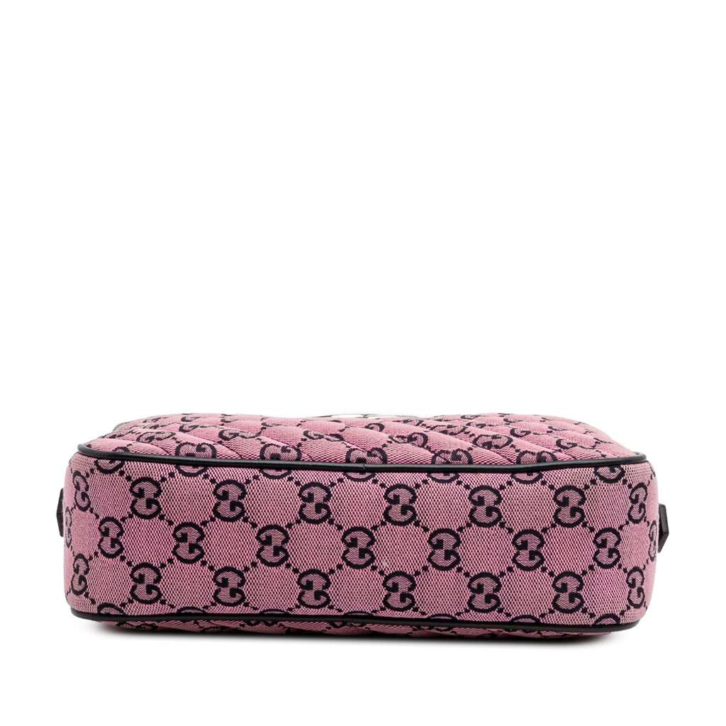 Gucci Small GG Marmont Matelasse Canvas Crossbody - 3