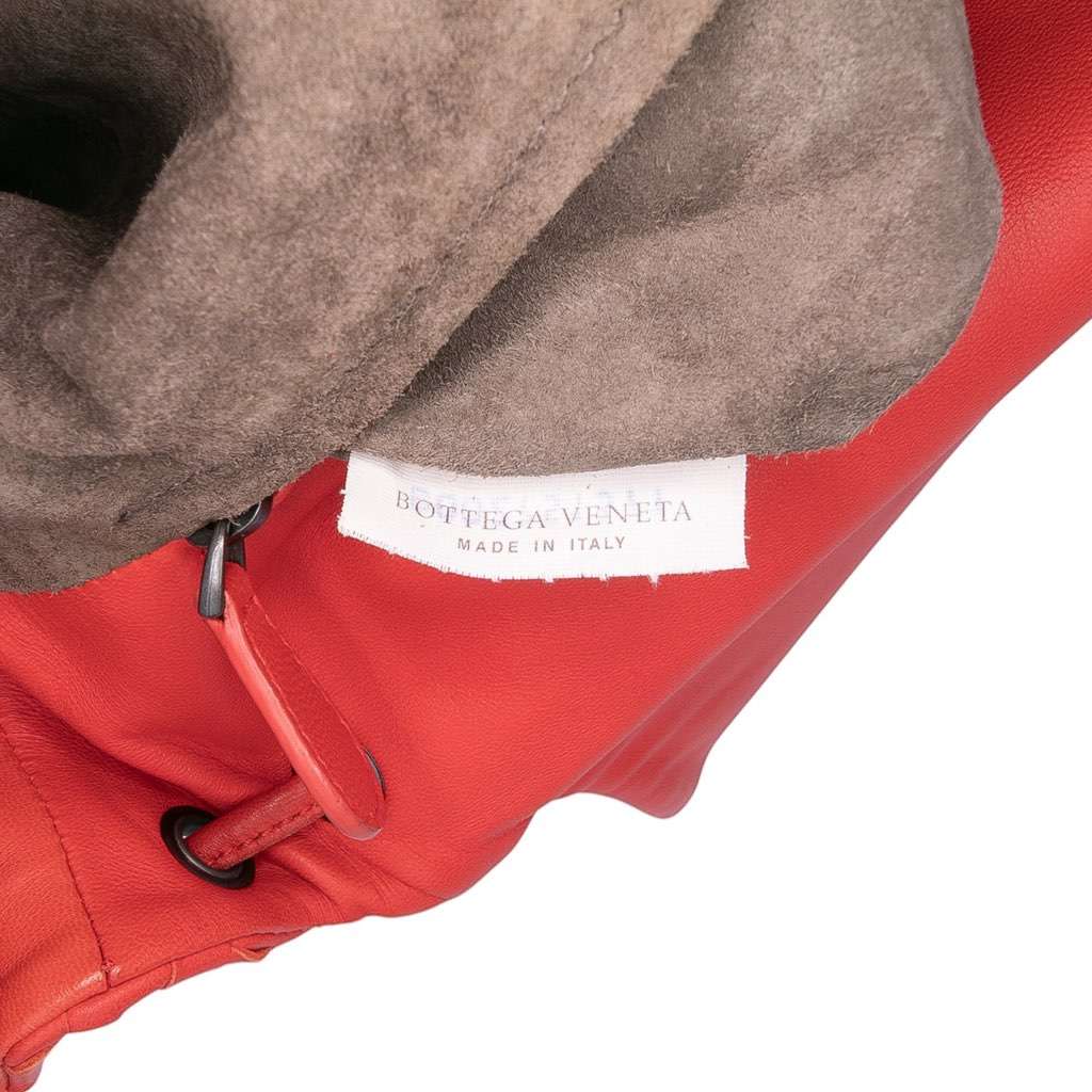 Bottega Veneta Nappa Intrecciato Flap Crossbody - Side view