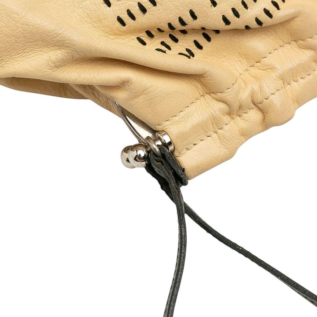 Miu Miu Leather Kiss Lock Shoulder Bag - Image 12