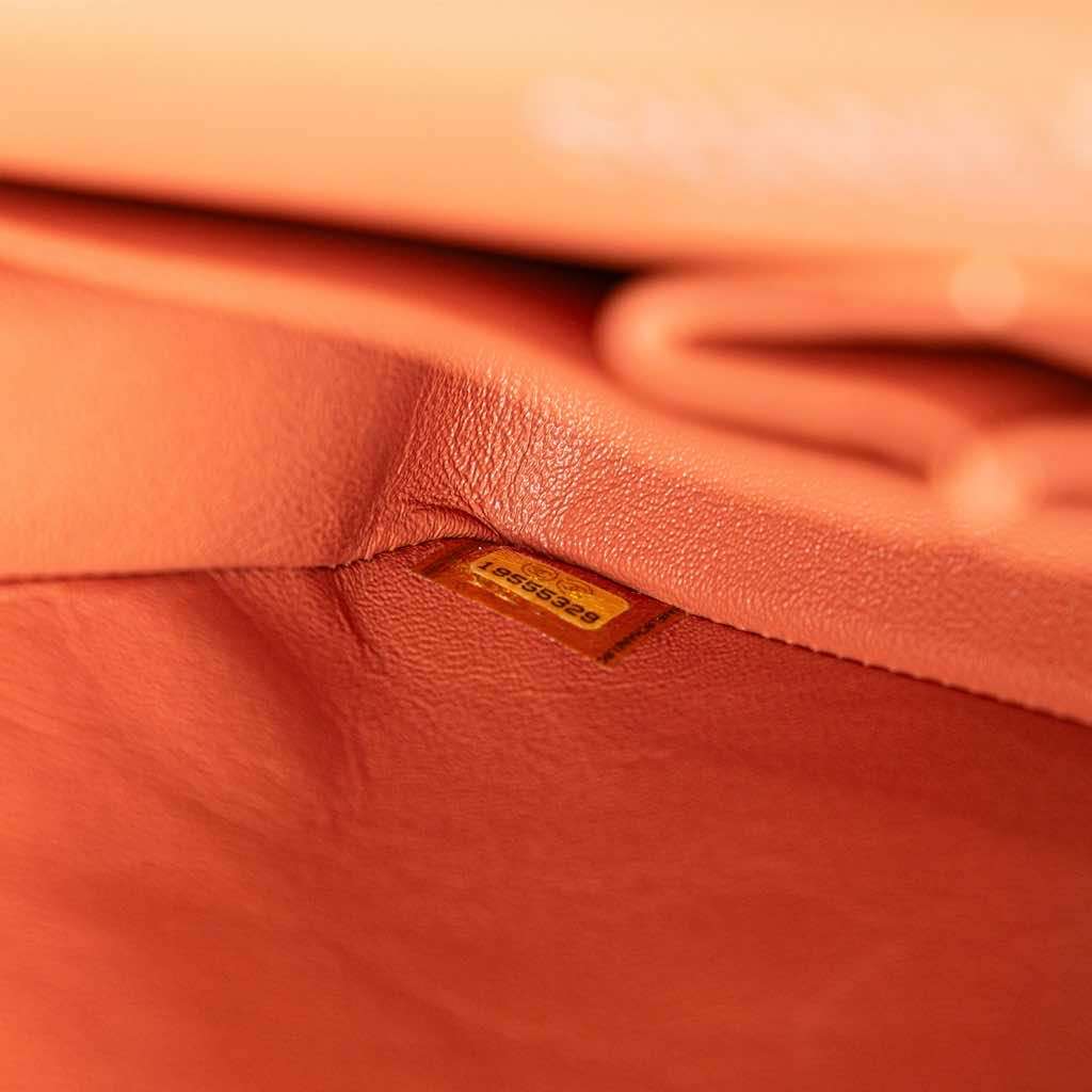 Chanel Medium Classic Lambskin Double Flap - Side view