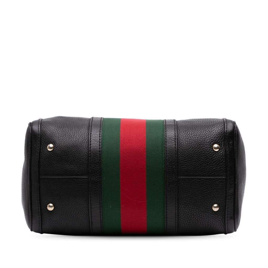 Gucci Calfskin Web Joy Boston Bag - 3