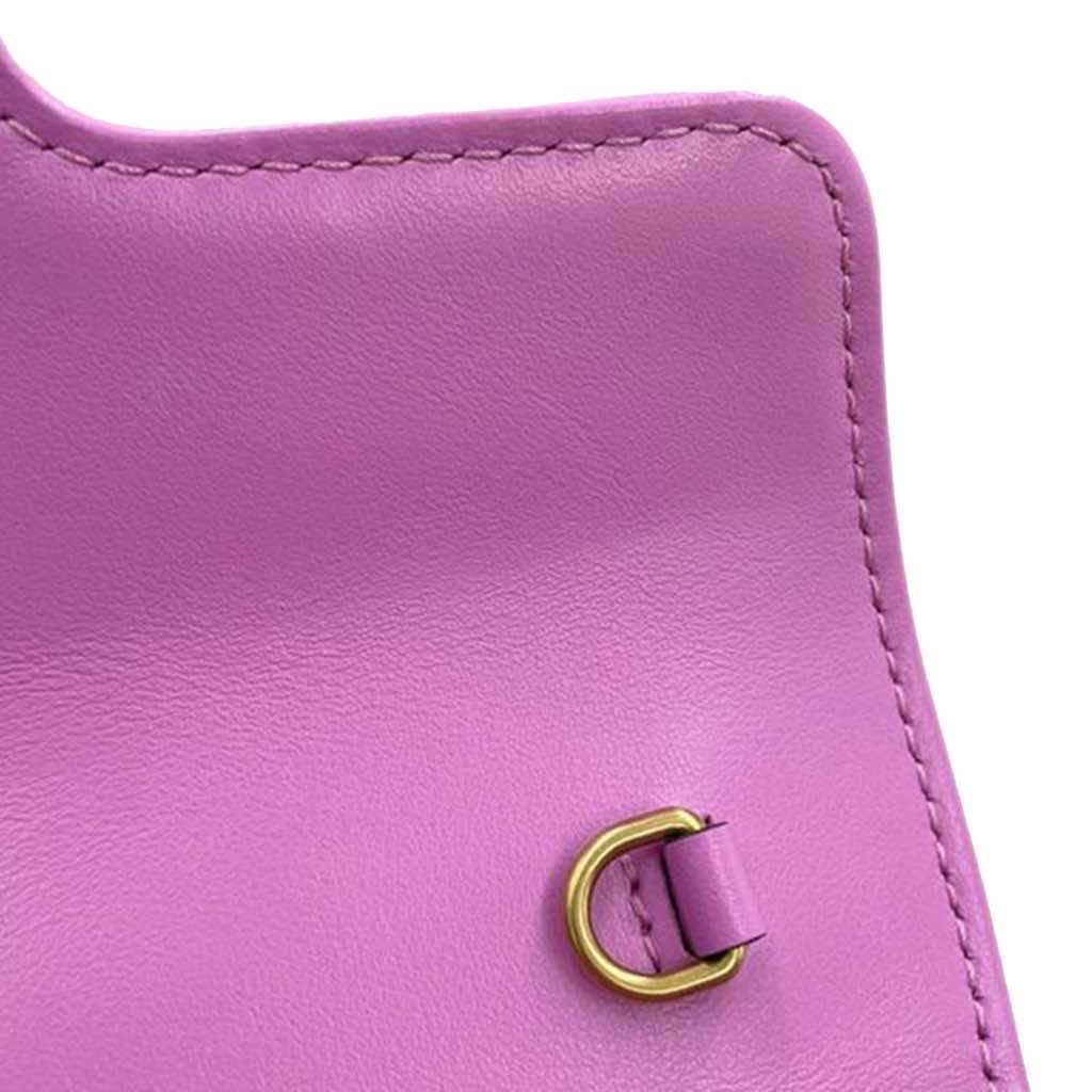 Gucci Super Mini GG Marmont Matelasse Canvas Flap Crossbody - Detail 2