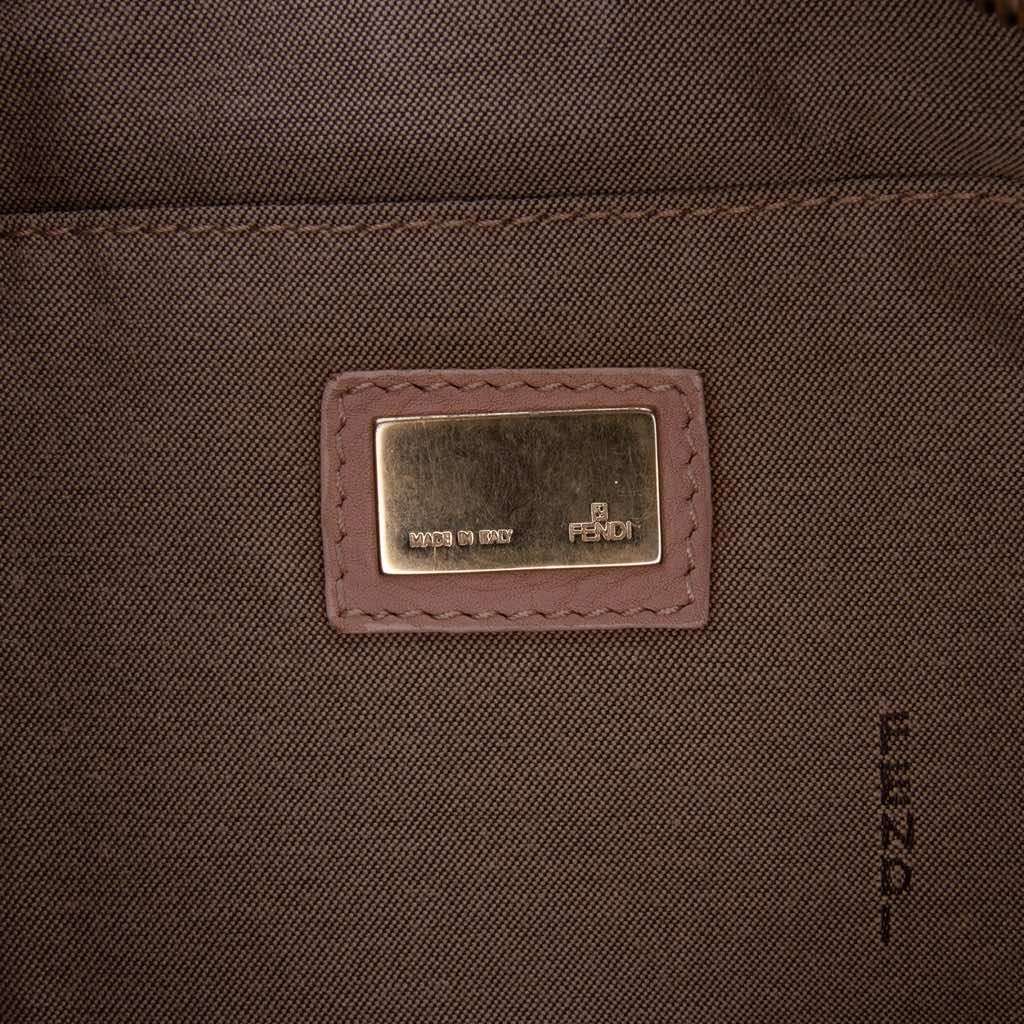 Fendi Canvas Zucca Crossbody - Side view