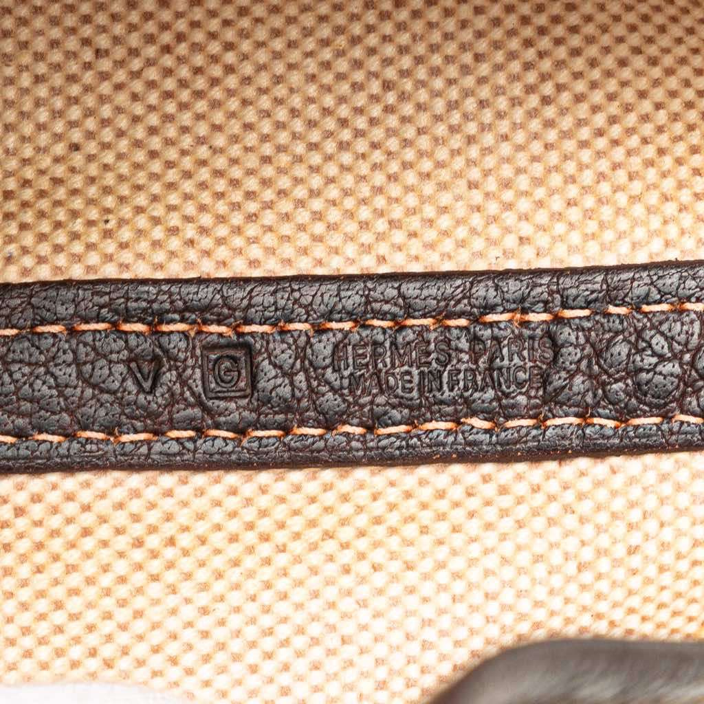 Hermès Toile and Negonda Garden Party 36 - Side view