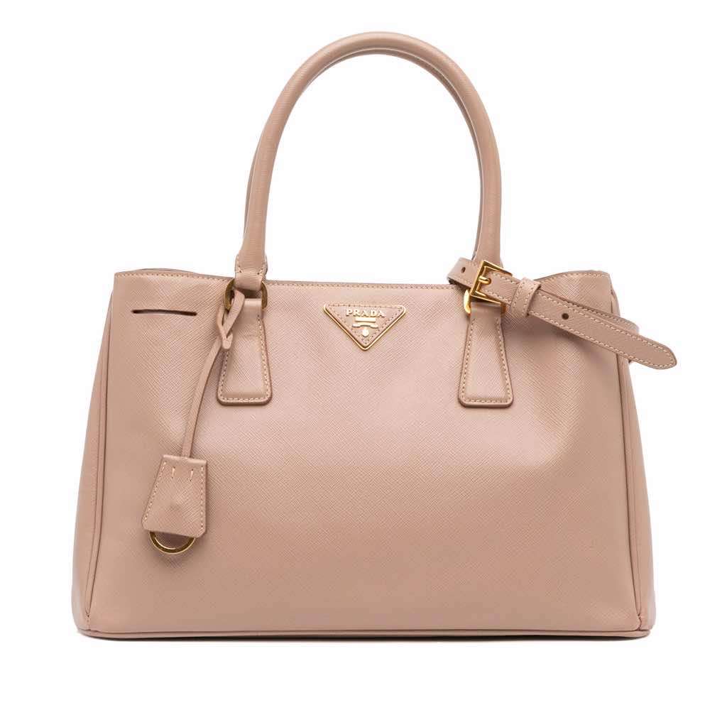 Prada Medium Saffiano Lux Galleria Satchel