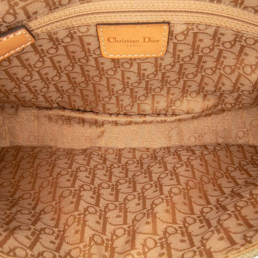 Dior Canvas and Leather Street Chic Columbus Shoulder Bag - 4