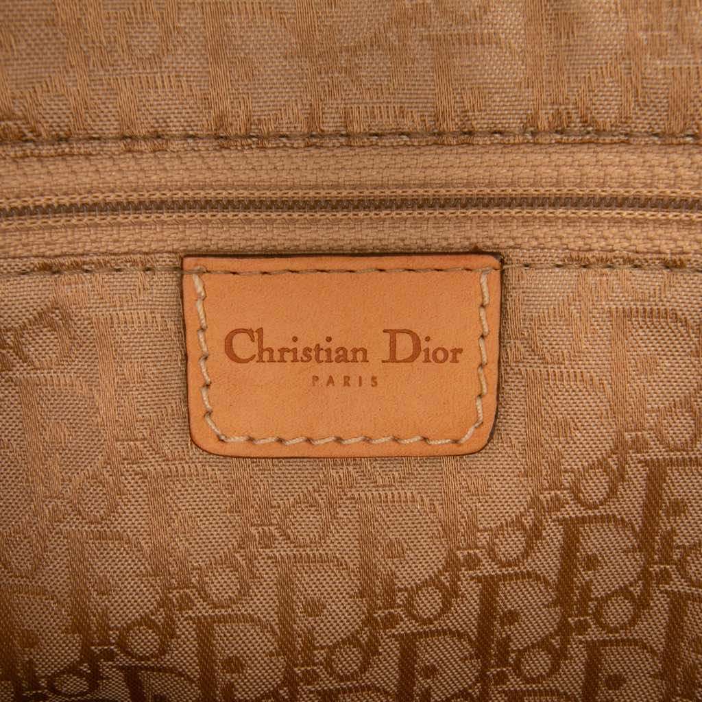 Dior Canvas and Leather Street Chic Columbus Shoulder Bag - 5