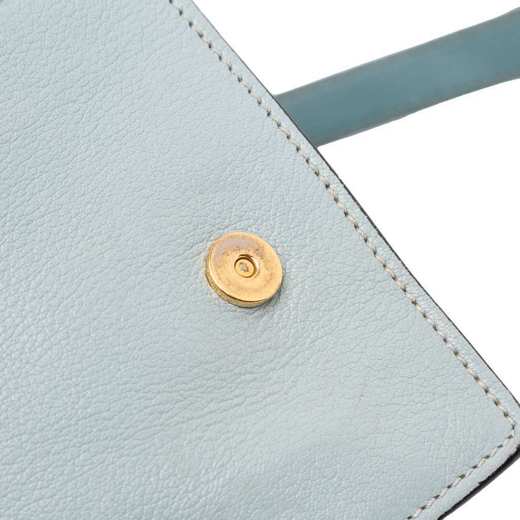 Miu Miu Goatskin Madras Soft Calf Crystal Embellished Crossbody - Image 13