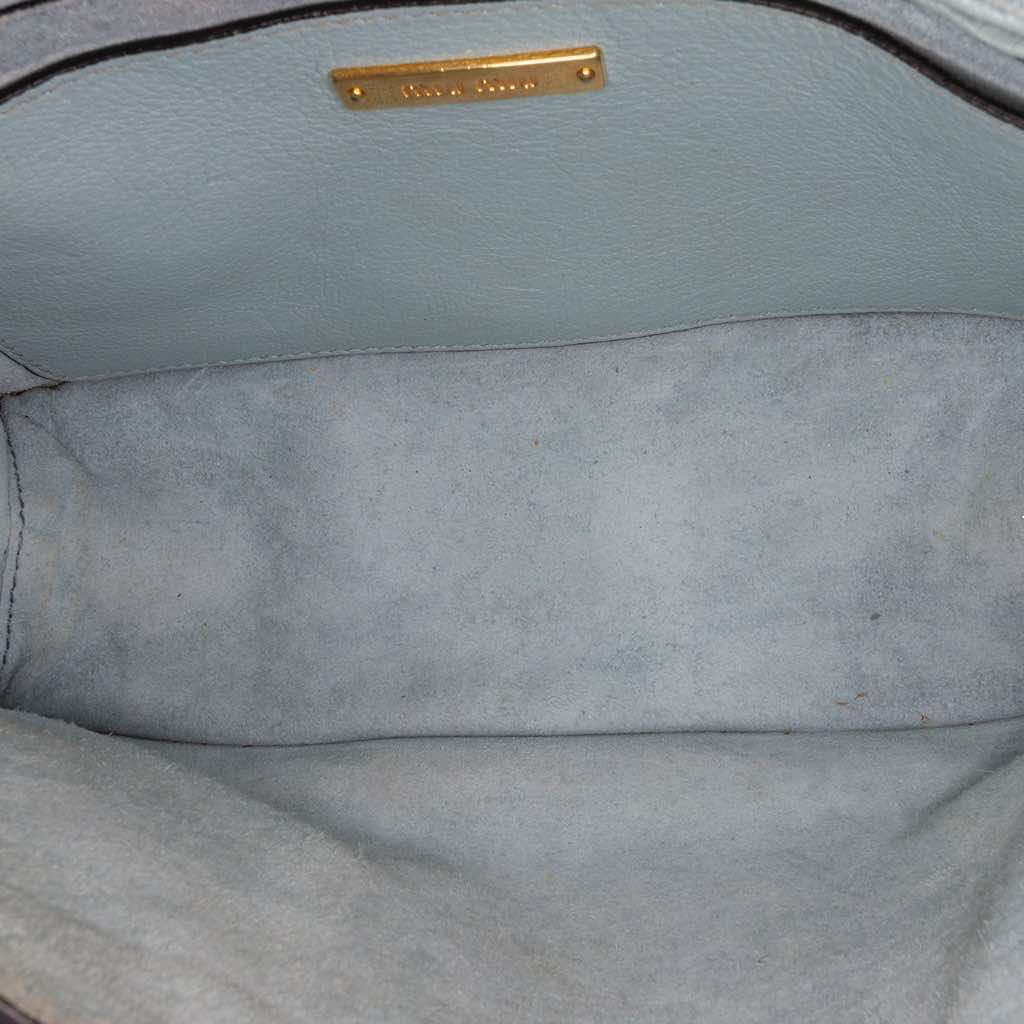 Miu Miu Goatskin Madras Soft Calf Crystal Embellished Crossbody - 4