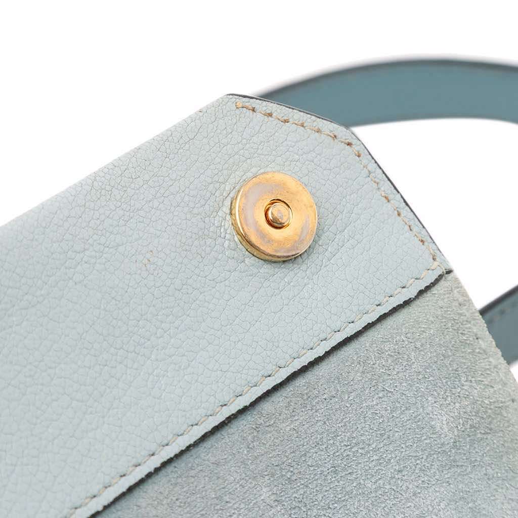 Miu Miu Goatskin Madras Soft Calf Crystal Embellished Crossbody - Image 12