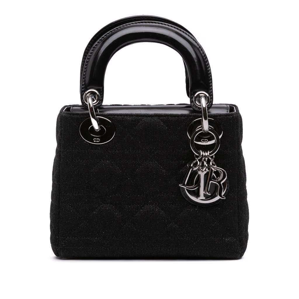 Dior Mini Knit Cannage Lady Dior