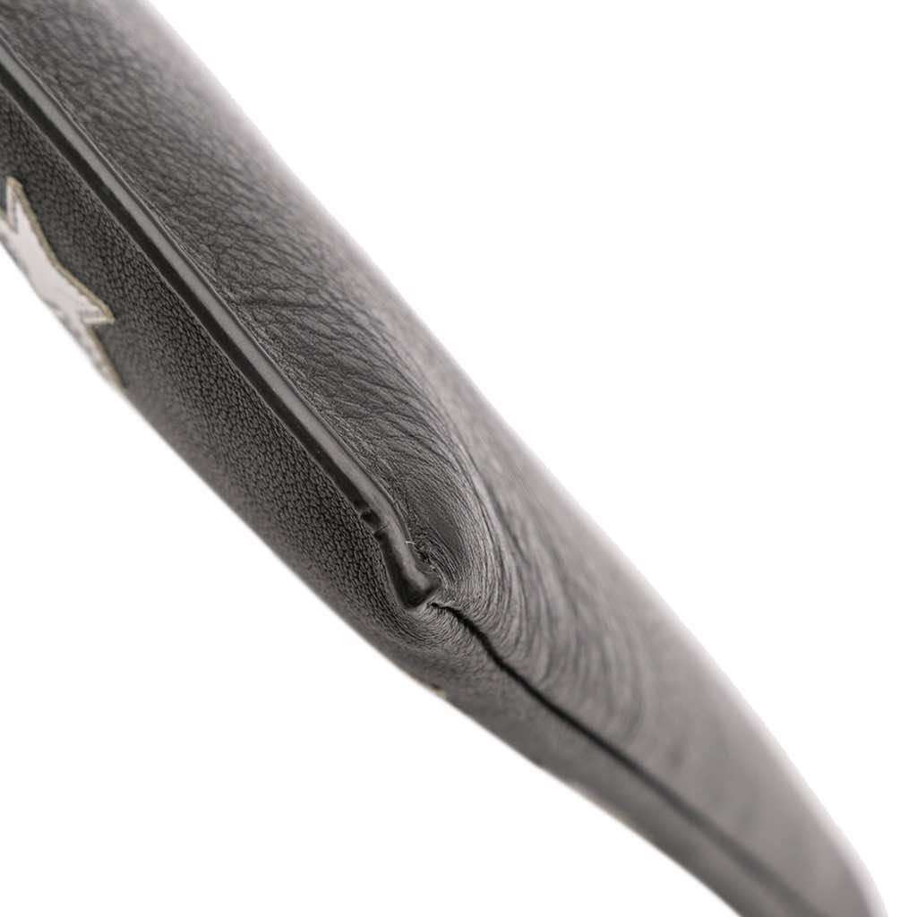 Saint Laurent Leather Star Rider Tablet Pouch - Image 10