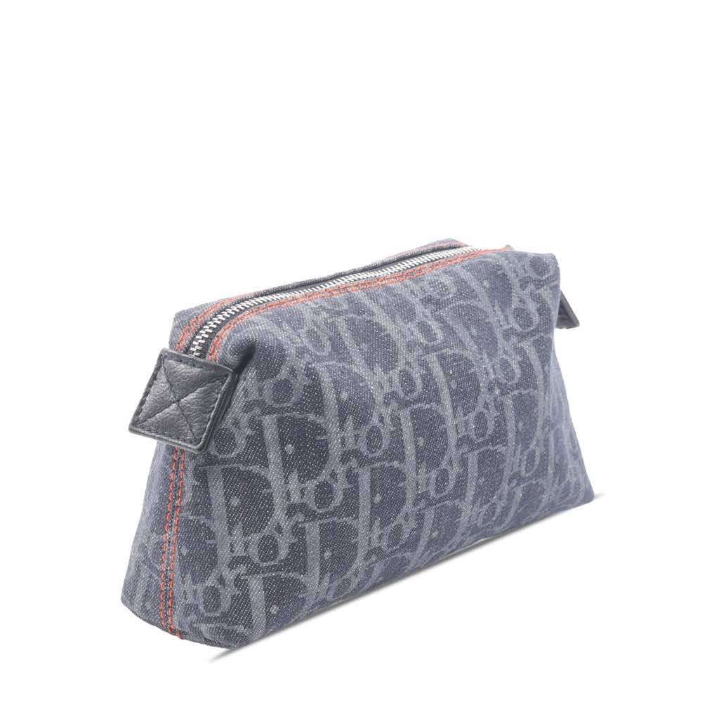 Dior Diorissimo Trotter Denim Flight Cosmetic Pouch - 2
