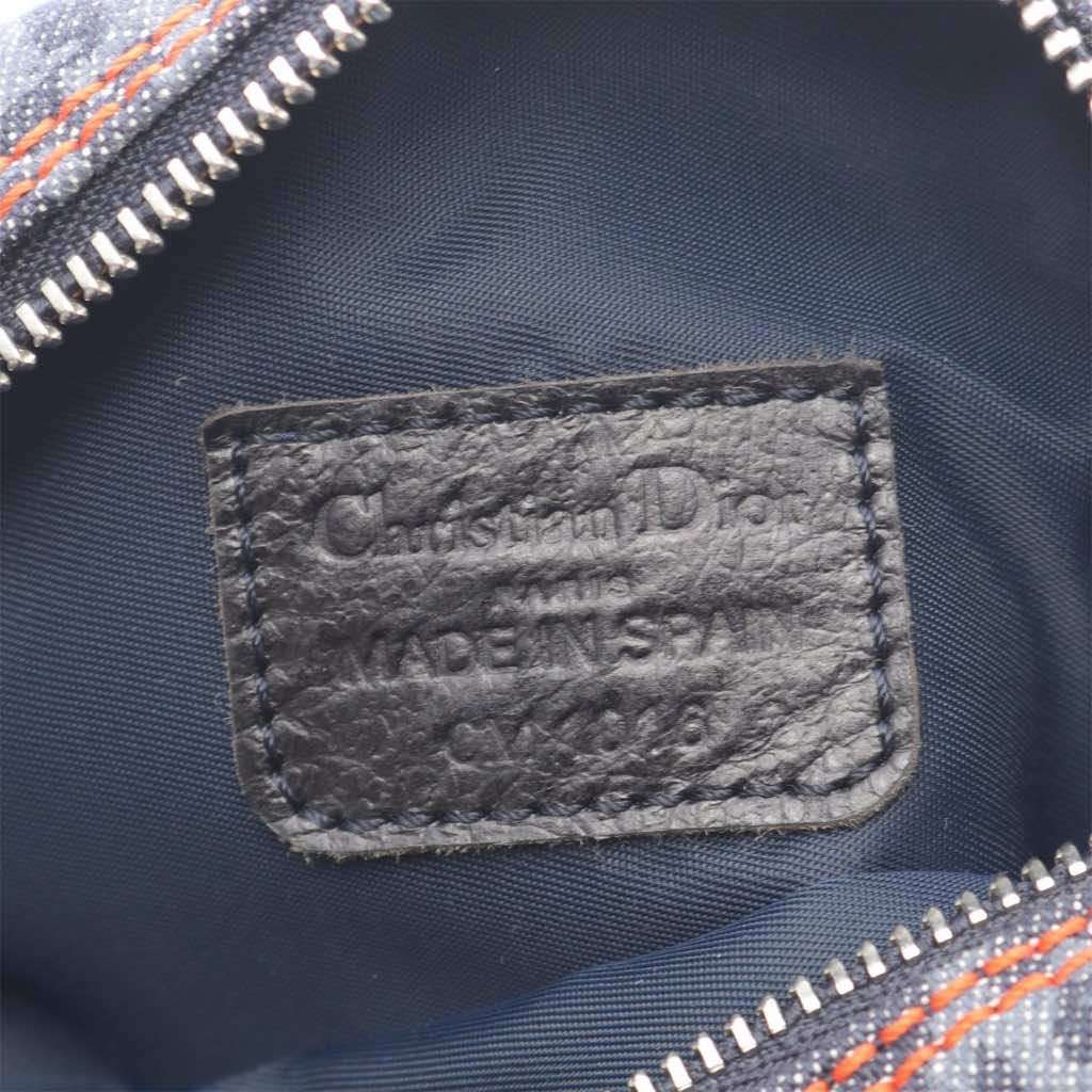 Dior Diorissimo Trotter Denim Flight Cosmetic Pouch - 4
