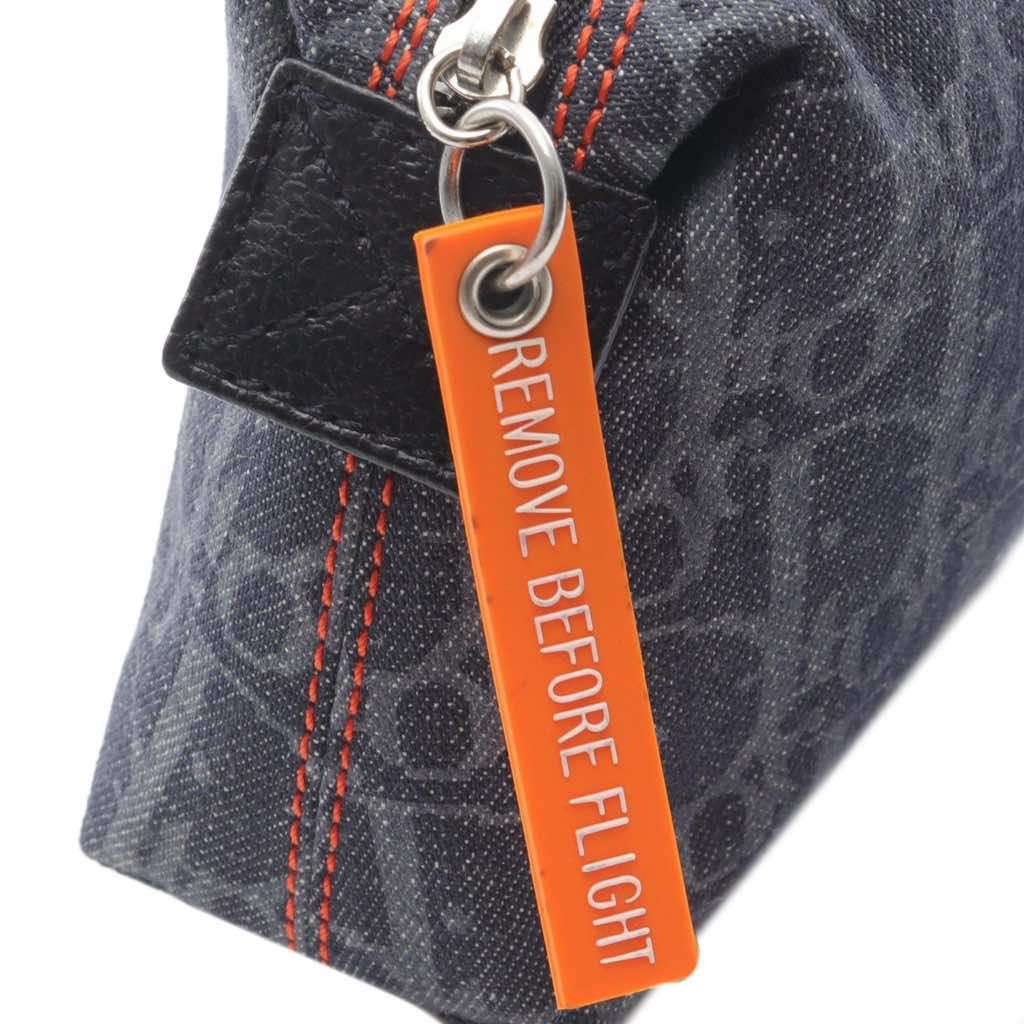 Dior Diorissimo Trotter Denim Flight Cosmetic Pouch - 5