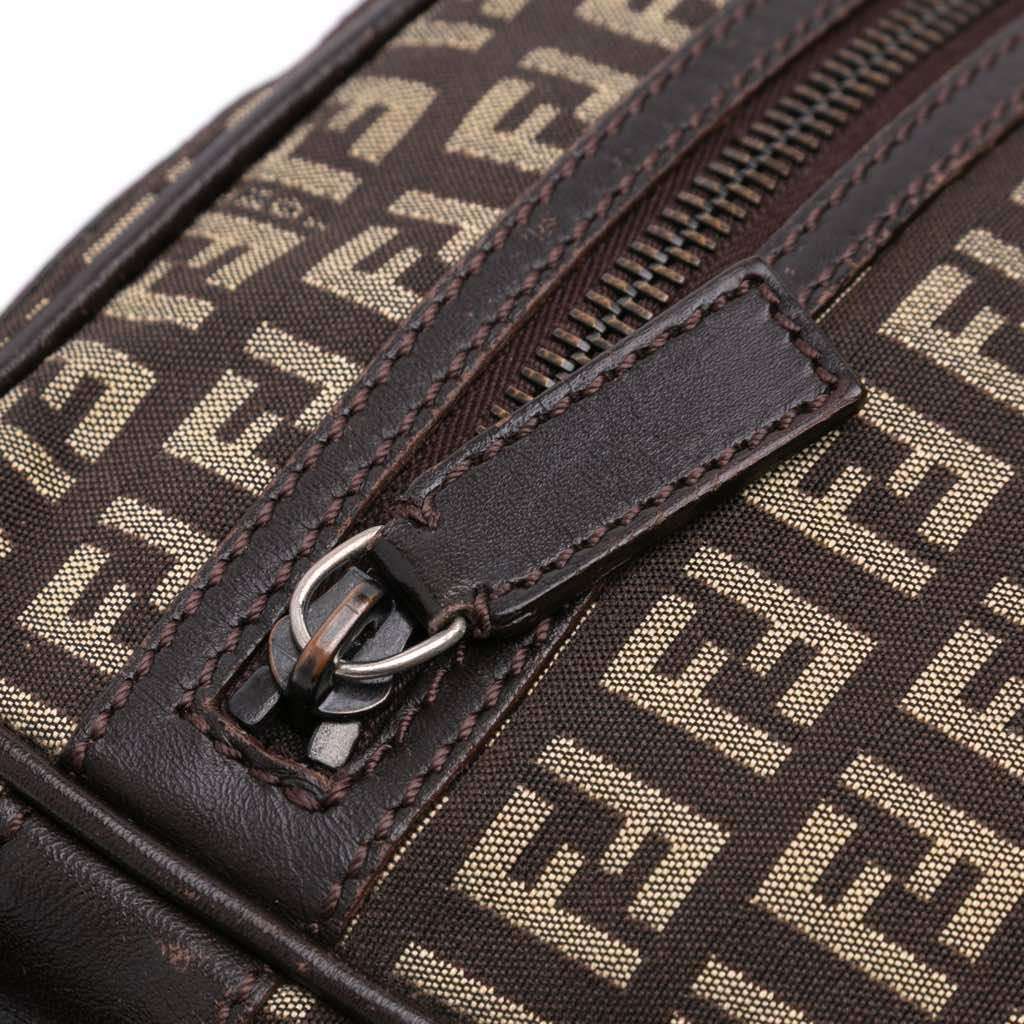 Fendi Zucchino Canvas Crossbody - Detail 2