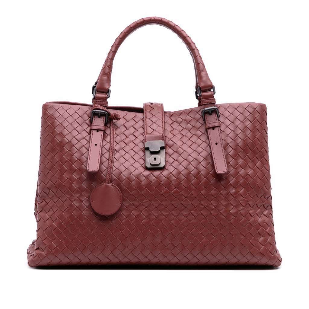 Bottega Veneta Medium Nappa Intrecciato Roma Tote