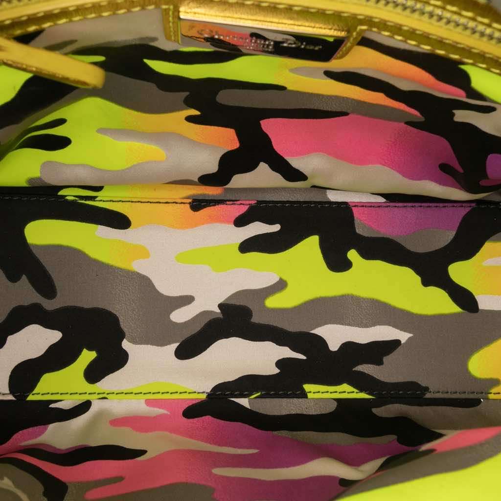 Dior Anselm Reyle Medium Metallic Lambskin Cannage Lady Dior - 4