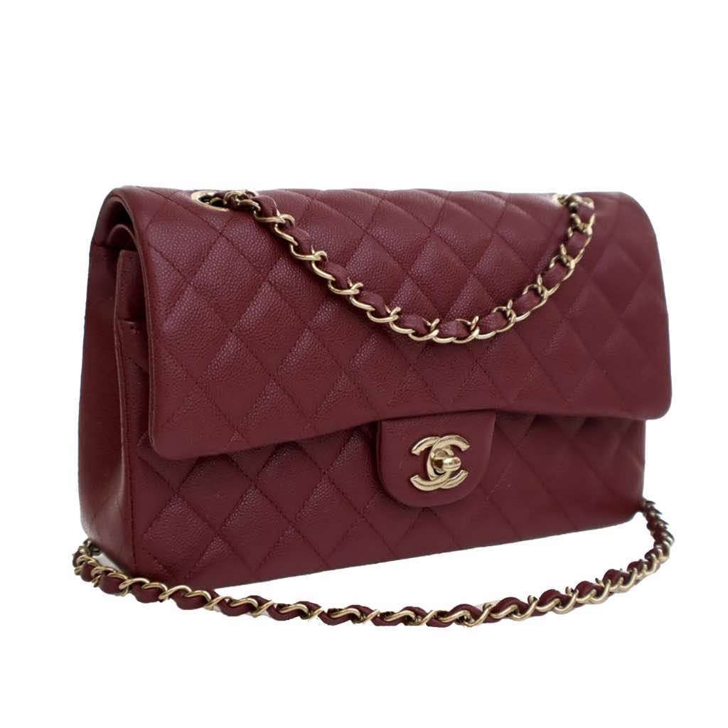 Chanel Medium Classic Caviar Double Flap - 3