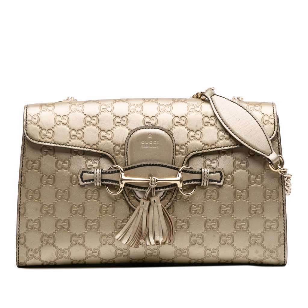 Gucci Medium Guccissima Emily Shoulder Bag
