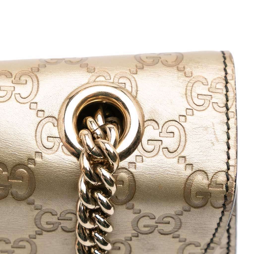 Gucci Medium Guccissima Emily Shoulder Bag - Image 12