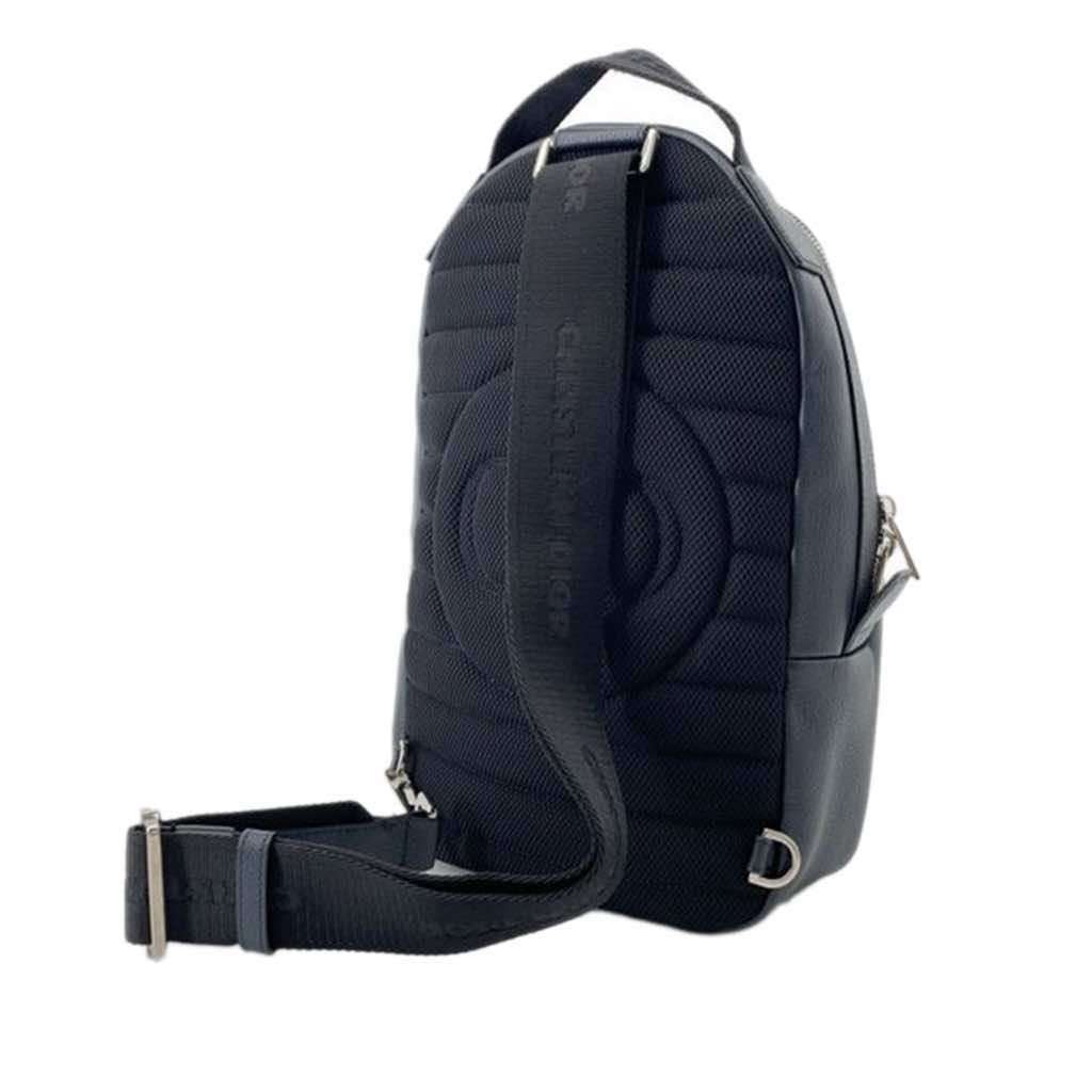 Dior Shawn Stussy Grained Calfskin Year of the Ox Sling Bag - Back view