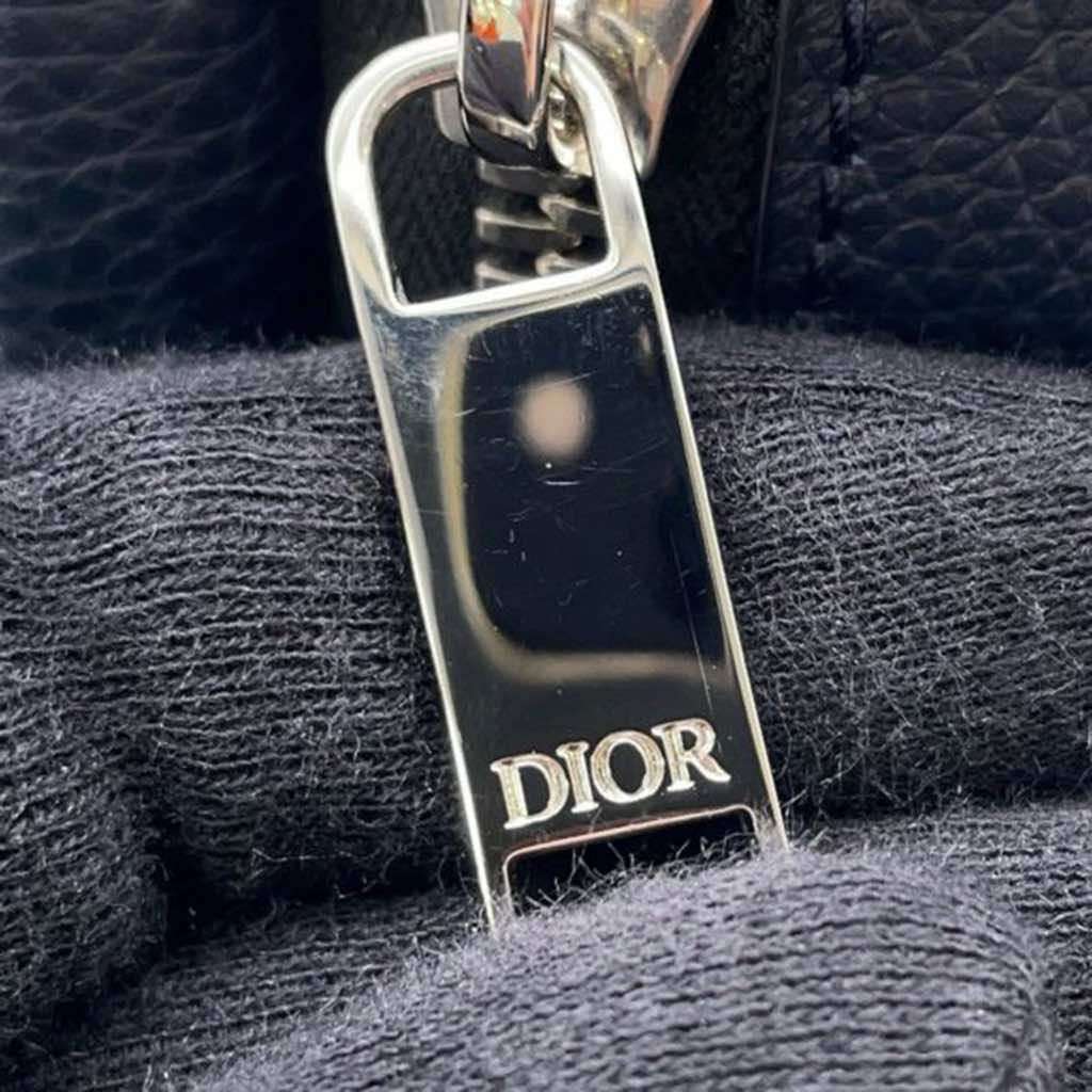 Dior Shawn Stussy Grained Calfskin Year of the Ox Sling Bag - Image 12