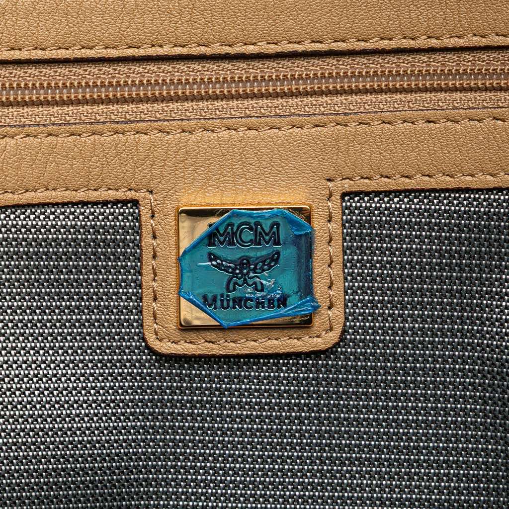 Mcm Medium Studded Visetos Coated Canvas Stark Backpack - 5