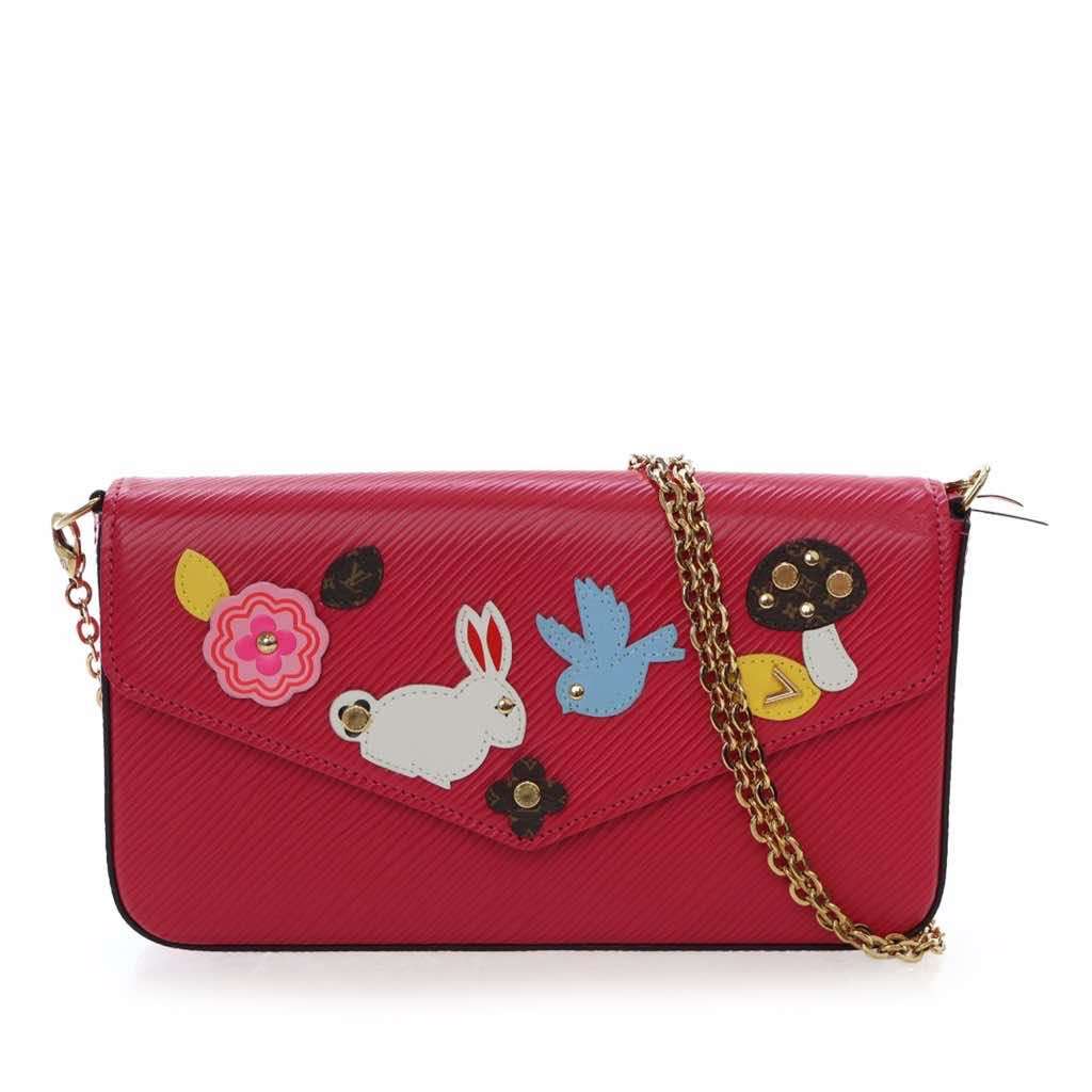 Louis Vuitton Epi Pochette Felicie Patchwork