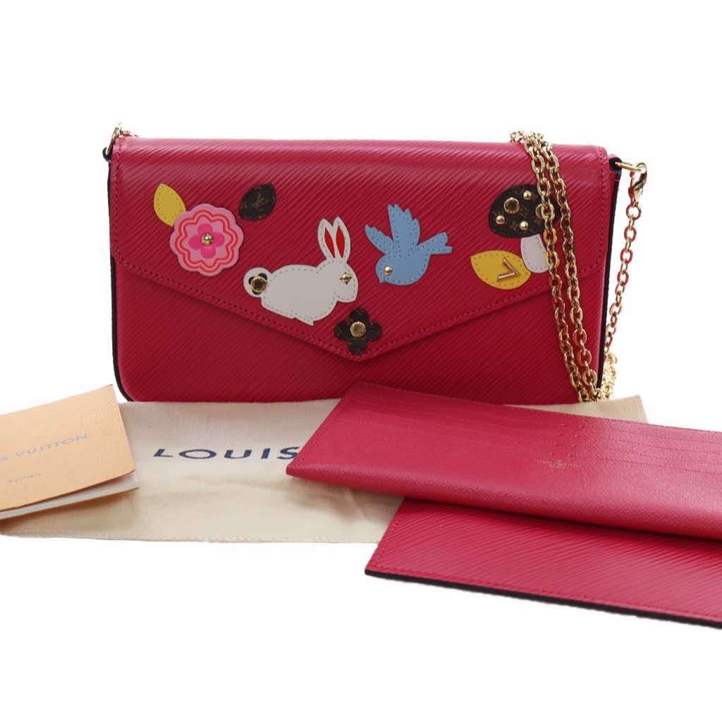 Louis Vuitton Epi Pochette Felicie Patchwork - Image 17