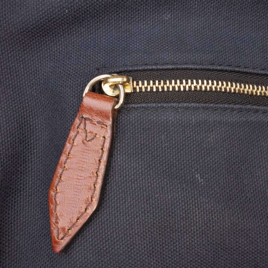 Burberry Small Leather Trimmed House Check Canvas Bridle Orchard Satchel - Image 10