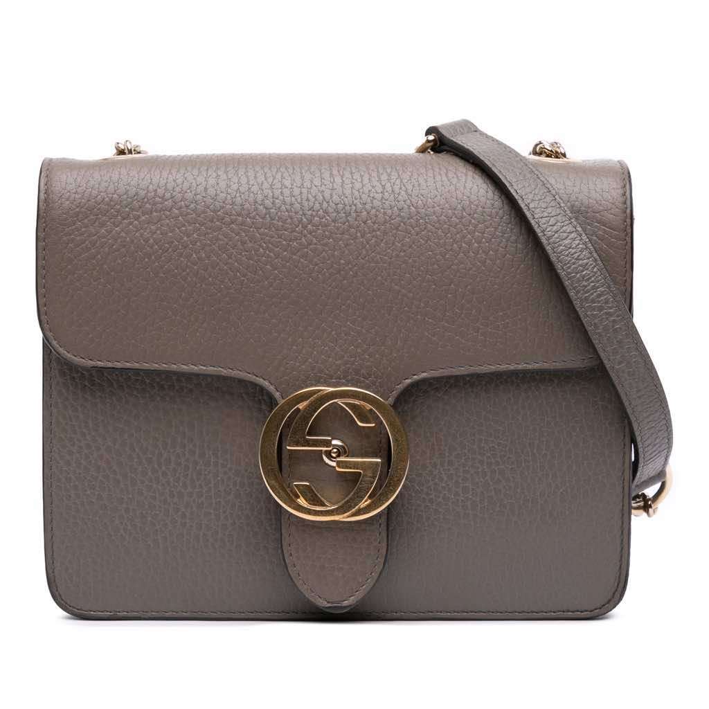 Gucci Small Dollar Calfskin Interlocking G Crossbody
