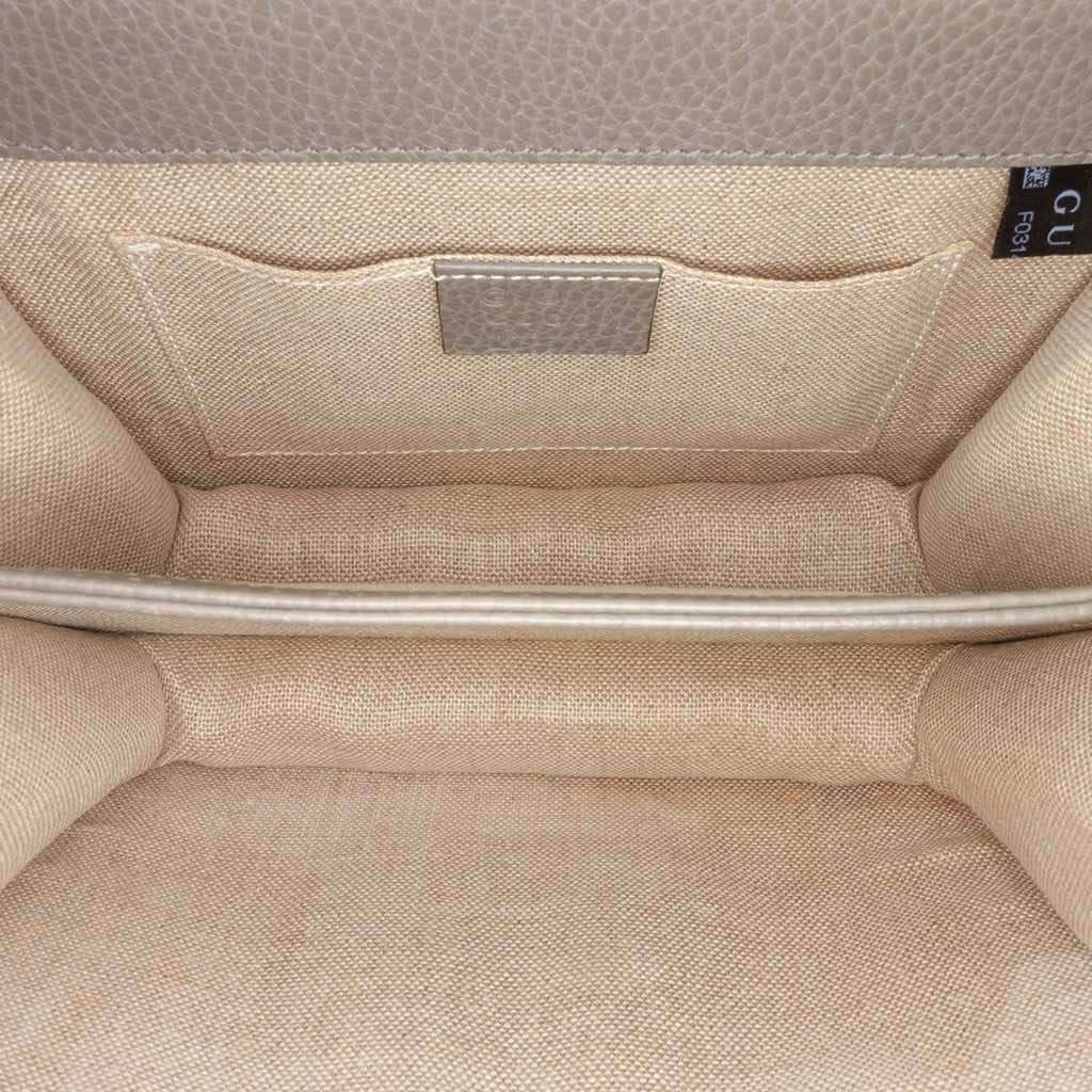 Gucci Small Dollar Calfskin Interlocking G Crossbody - 4