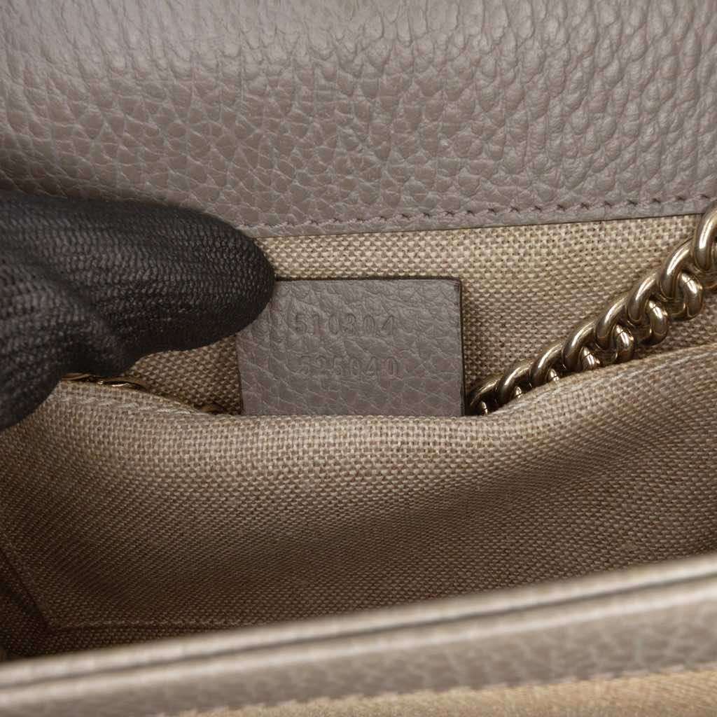 Gucci Small Dollar Calfskin Interlocking G Crossbody - Side view