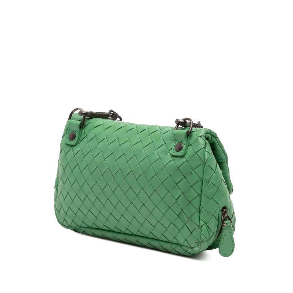 Bottega Veneta Mini Nappa Intrecciato Expandable Chain Crossbody - 2